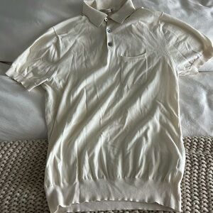 Suitsupply Off-White Polo Shirt